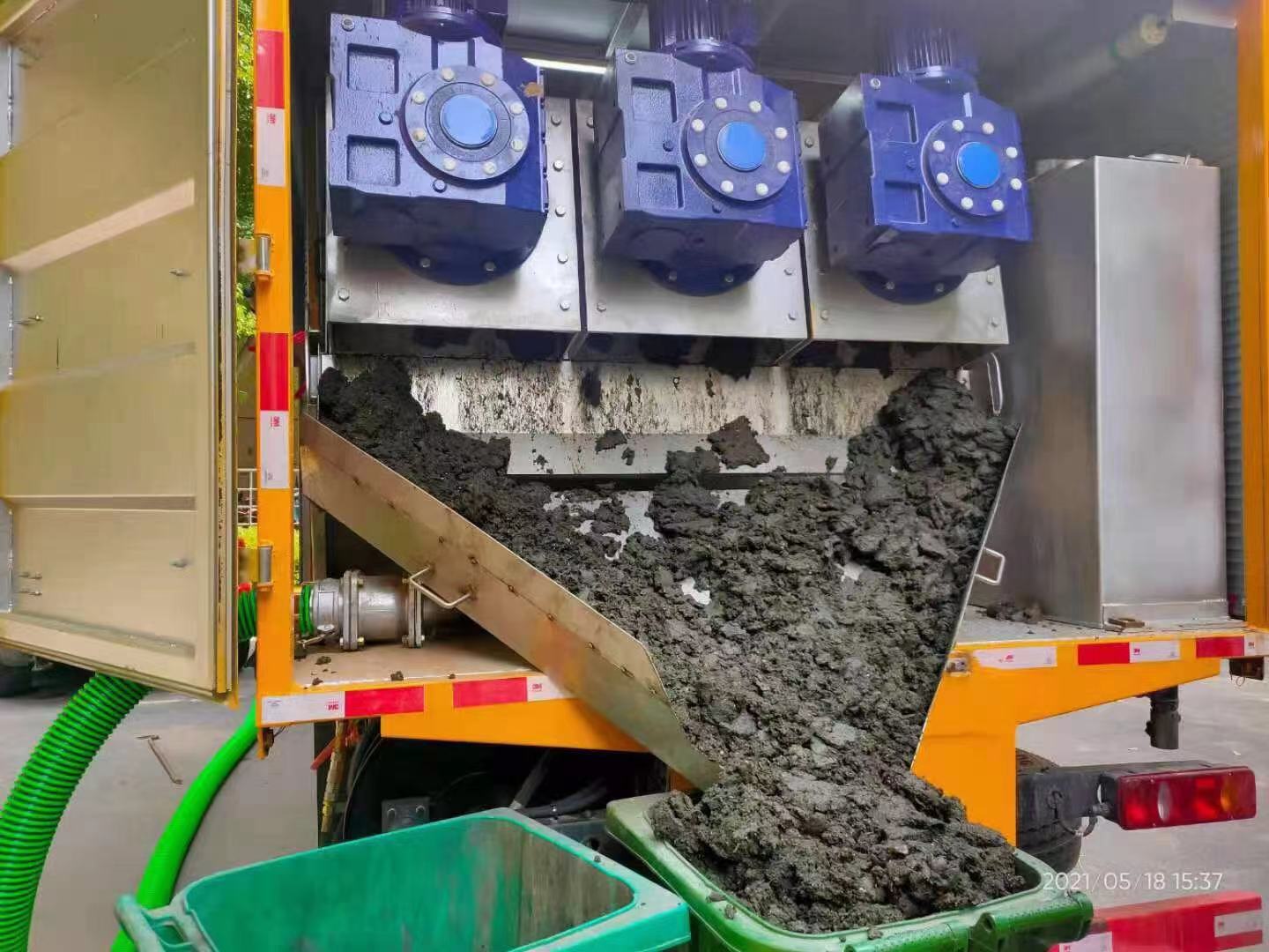 大厂化粪池清掏城市维护站-泥浆净化干湿分离处理